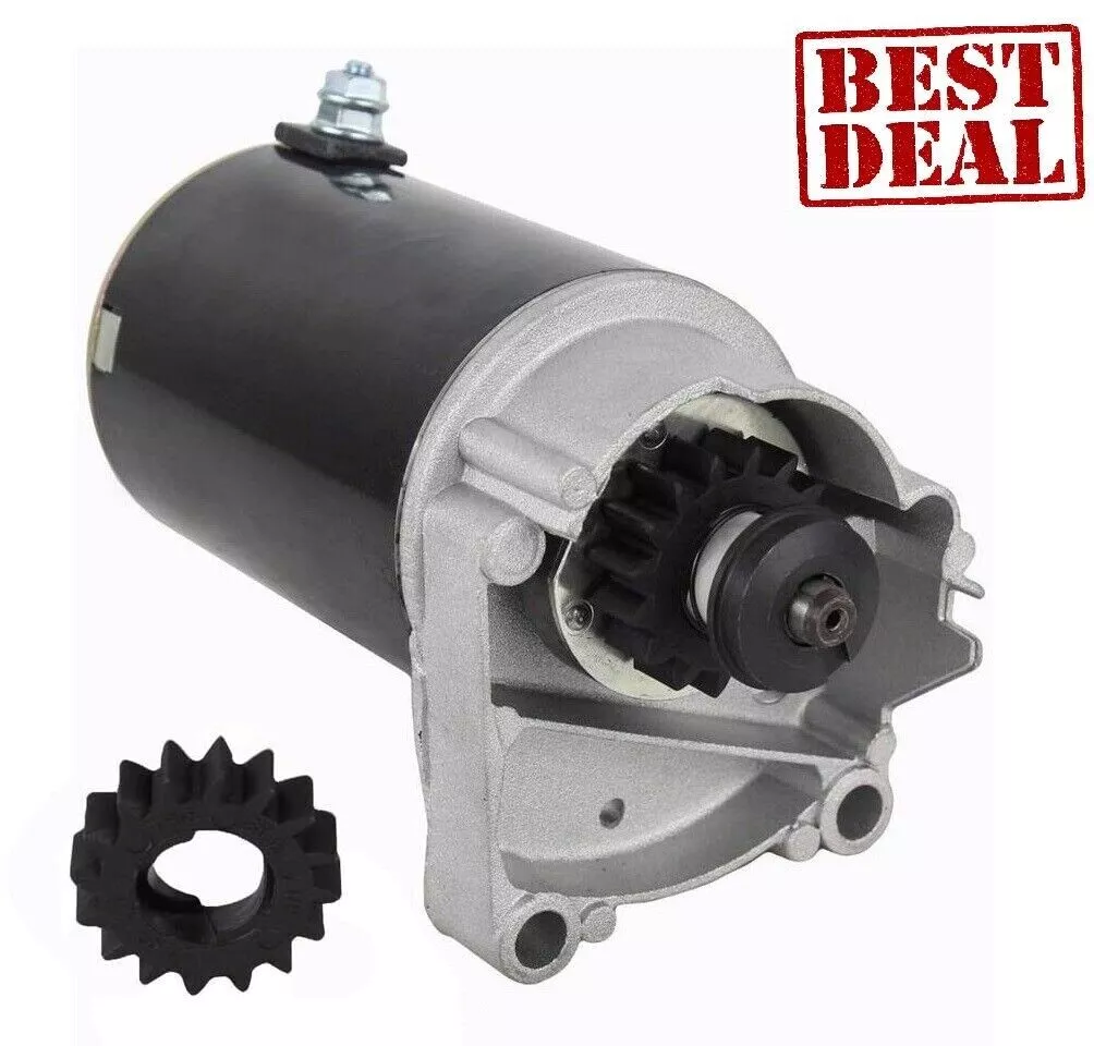 Starter Motor Riding Mower for Briggs Stratton V Twin MTD Craftsman 18 22Hp