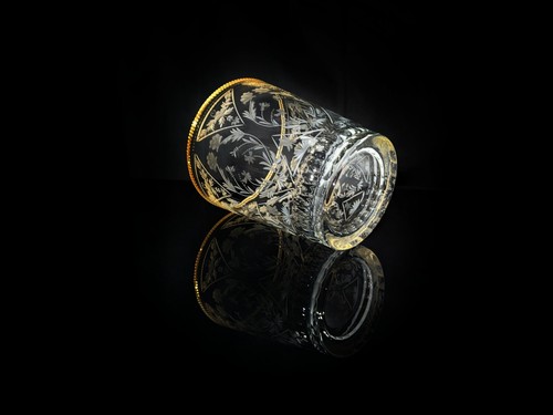 FABERGE CRISTAL CHAMPÁN CUBO DE HIELO ENFRIADOR EDICIÓN ESPECIAL 22KT 9" H X 8" W - Imagen 14 de 19