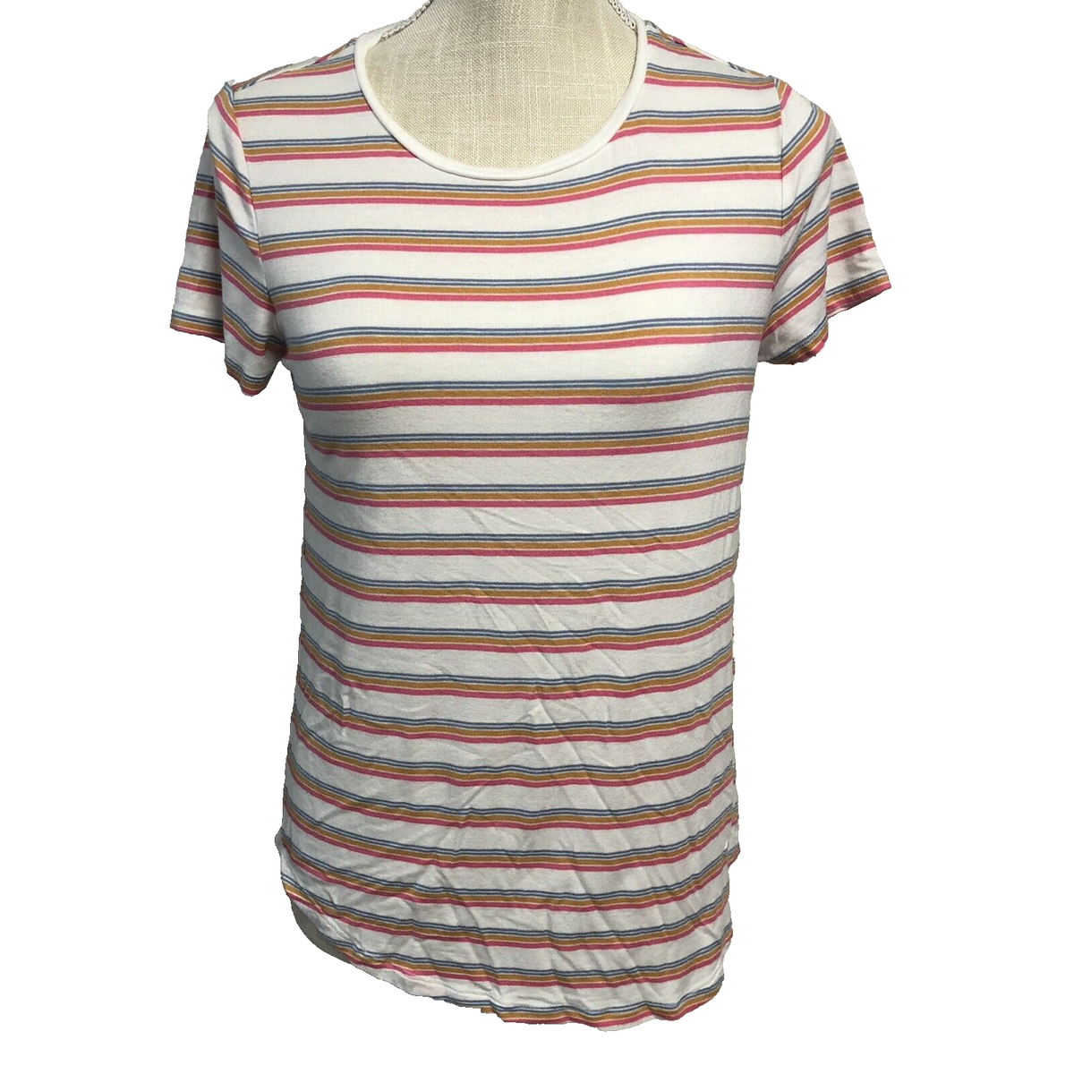 Aero Size SMALL Seriously Soft Perfect Crew Neck Shirt Semi Sheer 