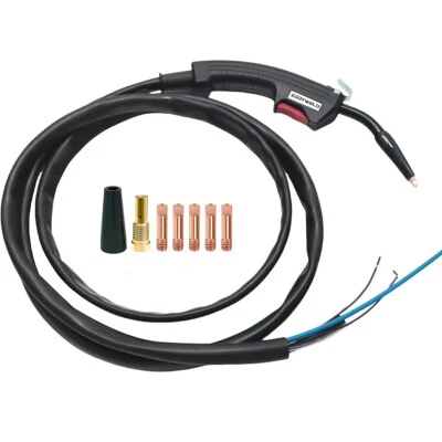 8Ft Mig Gun Fit Lincoln Century FC 90 Flux-Cored Wire-Feed Welder K3493-1 parts - Image 1 of 3