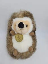 Miyoni by Aurora Fuzzy 6" Hedgehog Porcupine Plush cute gift VGUC