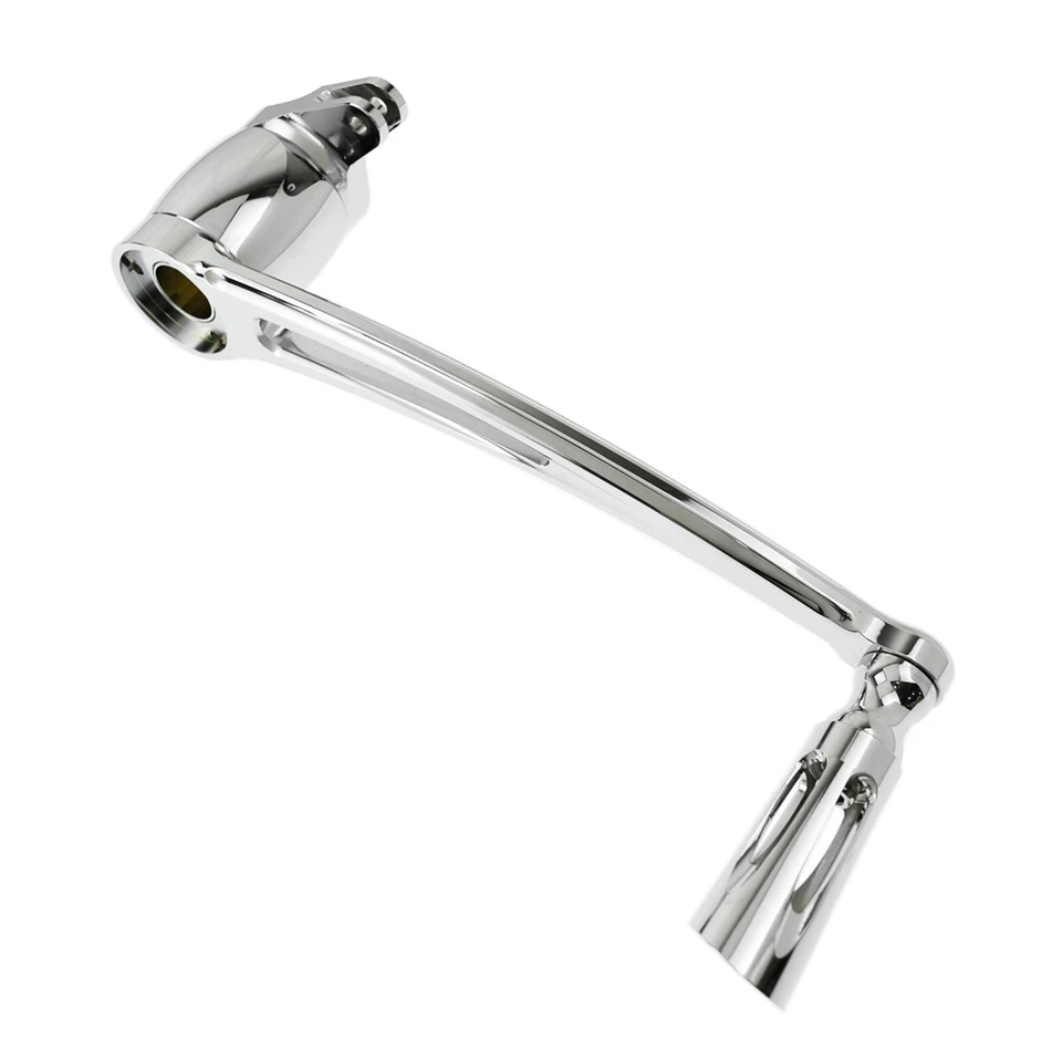 Chrome Brake Arm with Pedal Fit For Harley Touring Road King Trike Glide 1997-07 - Image 4 of 4