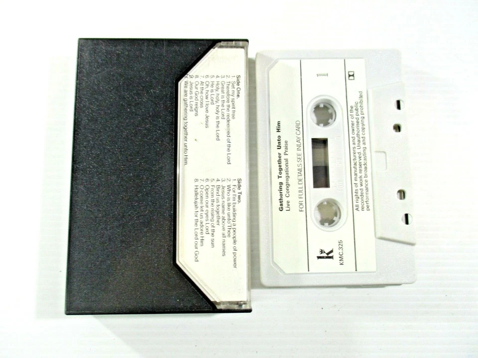 Gathering Together Unto Him Cassette Tape 1980 Kingsway Music Tested - Image 2 of 4