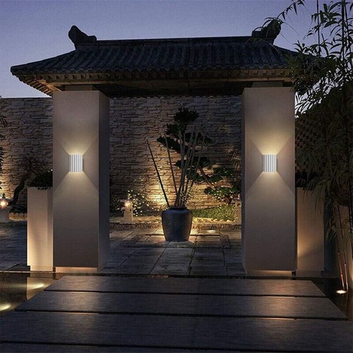 4X Mini Wall Light Minimalist White Resin Wall Mounted Lamp For Living Room Room - Picture 11 of 22