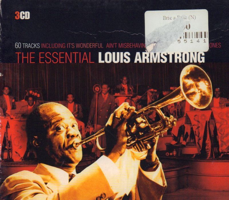 Louis Armstrong(3CD Album Box Set)The Essential Louis Armstrong-Emporio-VG
