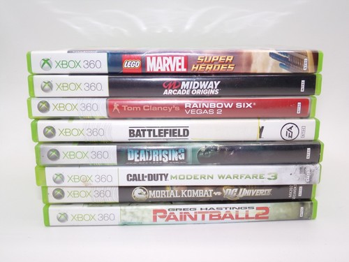 Xbox 360 Video Game Lot Bundle - 8 games
