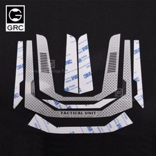 Piastra cappuccio in metallo/accessori corpo tattico per unità tattica TRX-4