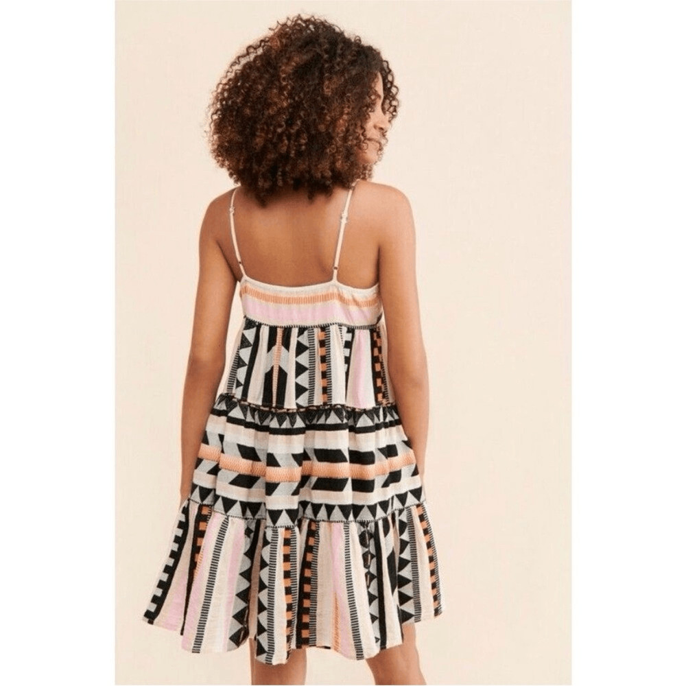 Devotion TWINS Ro Multi Color Patchwork Swing Min… - image 2