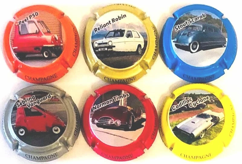 News! juin 2023 Générique Série 6 Voitures Bizarres ( A 104 à 104 e )