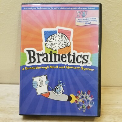 Brainetics DVD 5 Disc Set 2008, great condition 
