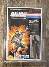 Rare 1991 Nilco Egypt Gijoe Release Snake Eyes Moc Variant AFA 80