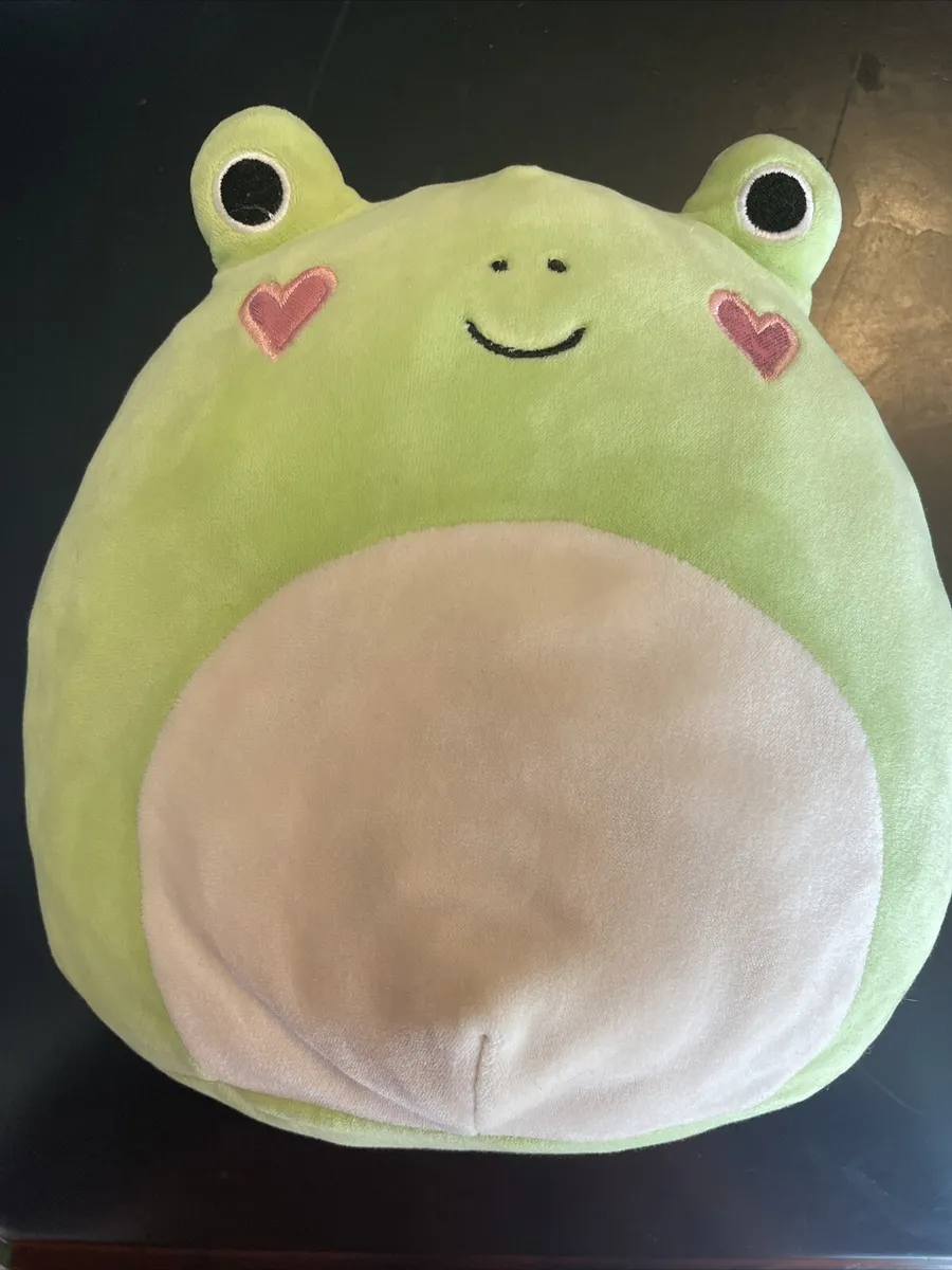 Squishmallow Philippe the Frog Green Frog Hearts Valentine Squad Plush Toy  8