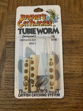 Junnies Cat Tracker Tubie Worm Light Yellow