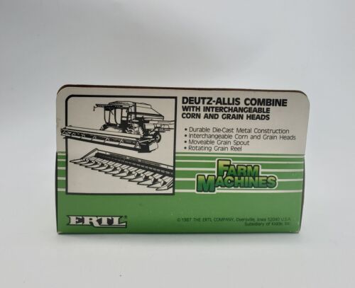 ERTL Gleaner R50 Combine 1/64 Diecast Metal Replica Farm Machines Deutz-Allis - Picture 7 of 13