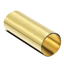 Brass Sheet Roll Metal Foil Plate 0.1-0.2mm Thick, 50-200mm Width, 1000mm Length