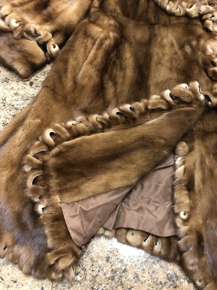 Vintage Fendi Fur trim　ロングマント Fendi fur coat - Gem
