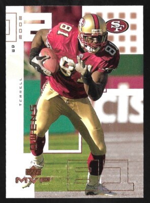 2002 Upper Deck MVP #202 Terrell Owens San Francisco 49ers