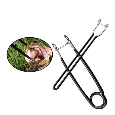 2Pcs/Set Fish Mouth Opener +Jaw Spreader Carp Trout Bass Lock Hook Remove Tac-lk