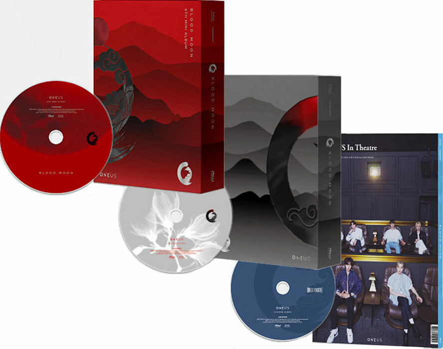 ONEUS [BLOOD MOON] 6th Mini Album CD+POSTER+Photo Book+Card+