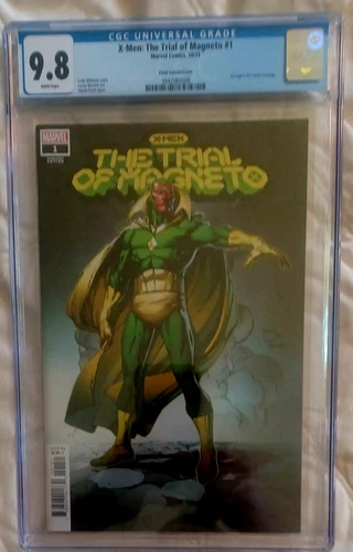 X-Men: Trial of Magneto #1 Finch Variant CGC SS 9.8. 1:25
