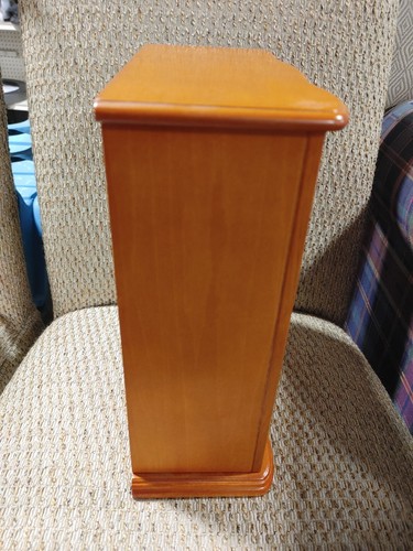 Mele and Co Richmond Wooden Jewelry Box in Walnut Finish - Picture 3 of 10