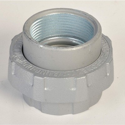 APPLETON ELECTRIC UNF300R-A Straight Union,Aluminium,Trade Size 3in 10U860