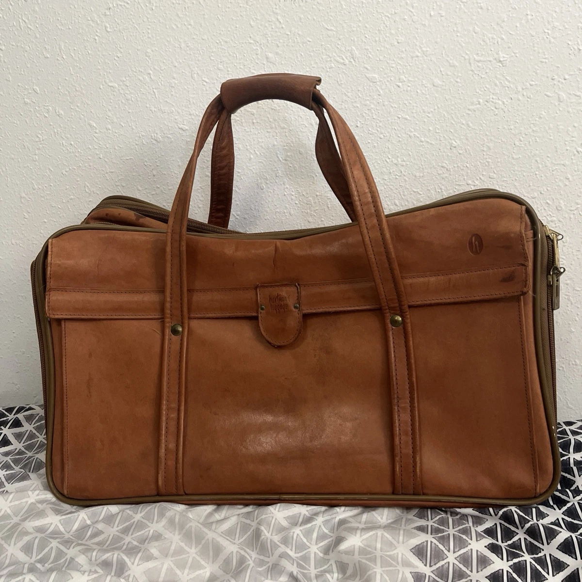 vintage hartmann leather suitcase products for sale | eBay