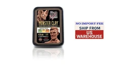 Monster Clay Brown, 4.5lb size tubs feature an exclusive new, SnapLock lid!