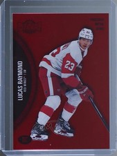 2021-22 Skybox Metal Universe Rookies PMG Red 89/100 Lucas Raymond #190 um0