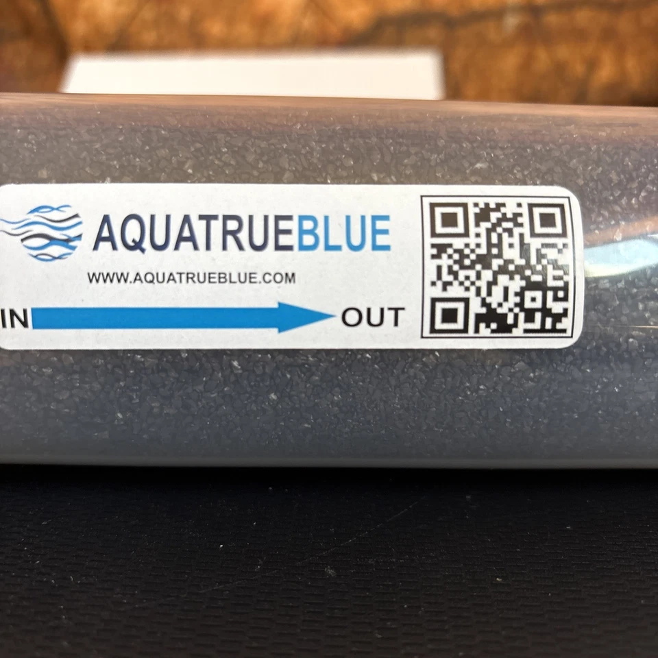 HYDRO-LOGIC AQUA  TRUE BLUE CARBON FILTER, KDF85 & GAC, 2.5" X 9.75" - Image 4 of 4