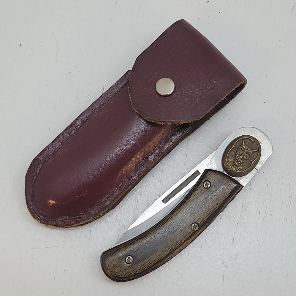 【かべ】　FURY 18g Vintage Rare Oni Cobra Fury 10182 Folding Knife Side Lock Factory