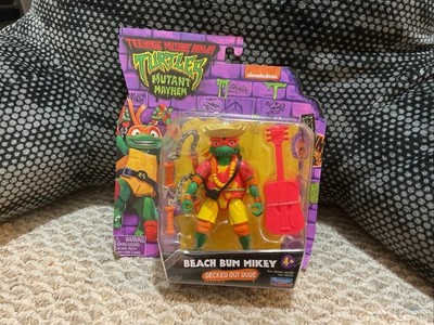 TMNT Teenage Mutant Ninja Turtles Mutant Mayhem Beach Bum Mikey Decked Out Dude