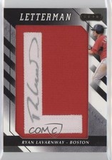 2008 Razor Letterman Ryan Lavarnway #RL Auto uk2