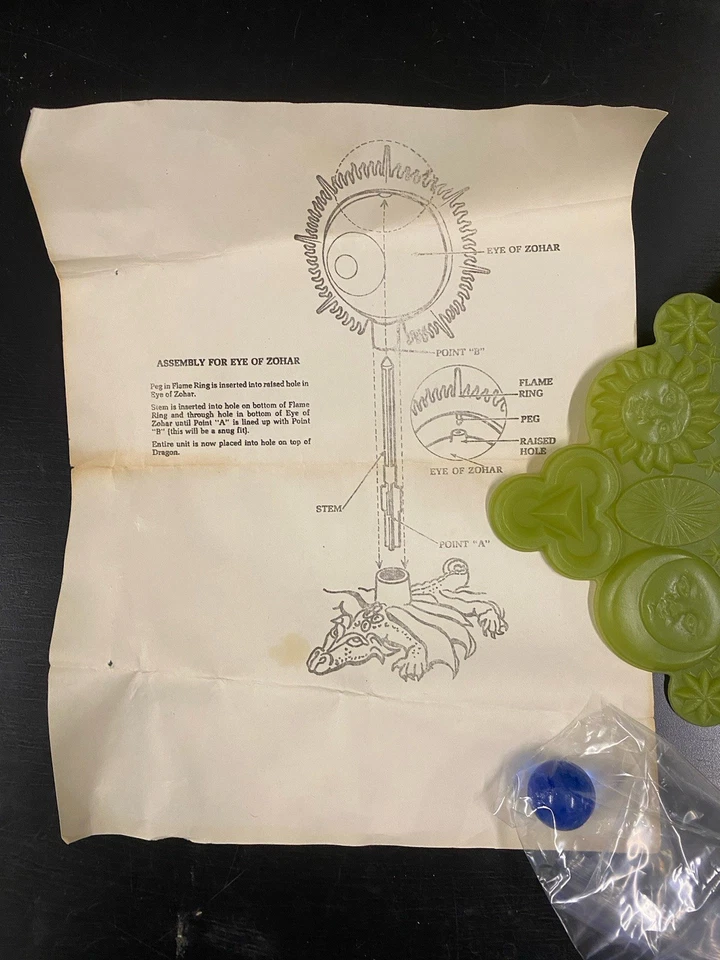 1967 Transogram Ka-Bala Board Game Fortune Telling Tarot 100% Complete GREAT BOX - Image 3 of 4