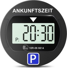 Elektronische Parkscheibe Automatische KBA-Zulassung Parkuhr + Batterie NEU