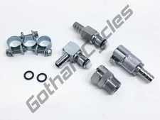 BMW Gas Fuel Line Hose Quick Release Disconnect Coupling Kit Set