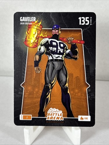 2026 Bo Jackson Battle Arena Gaveler Aaron Judge FIRE Card 2