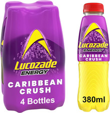Lucozade Energy Caribbean Crush 380ml (Pack of 4) 380 ml