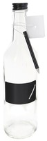 Einkochwelt Glasflasche Mit Schraubverschluss 6 StüCk, 500 Ml, Mit Kreidefeld