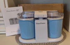 Classic Cuisine 1 QT Ice Cream Maker for Ice Cream,Sorbet, Gelato, Frozen Yogurt