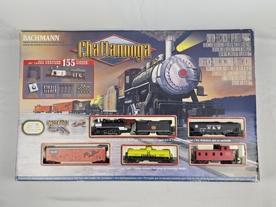 Bachmann Chattanooga 155Pc Ready To Run HO Scale Electric Train Set New Open Box