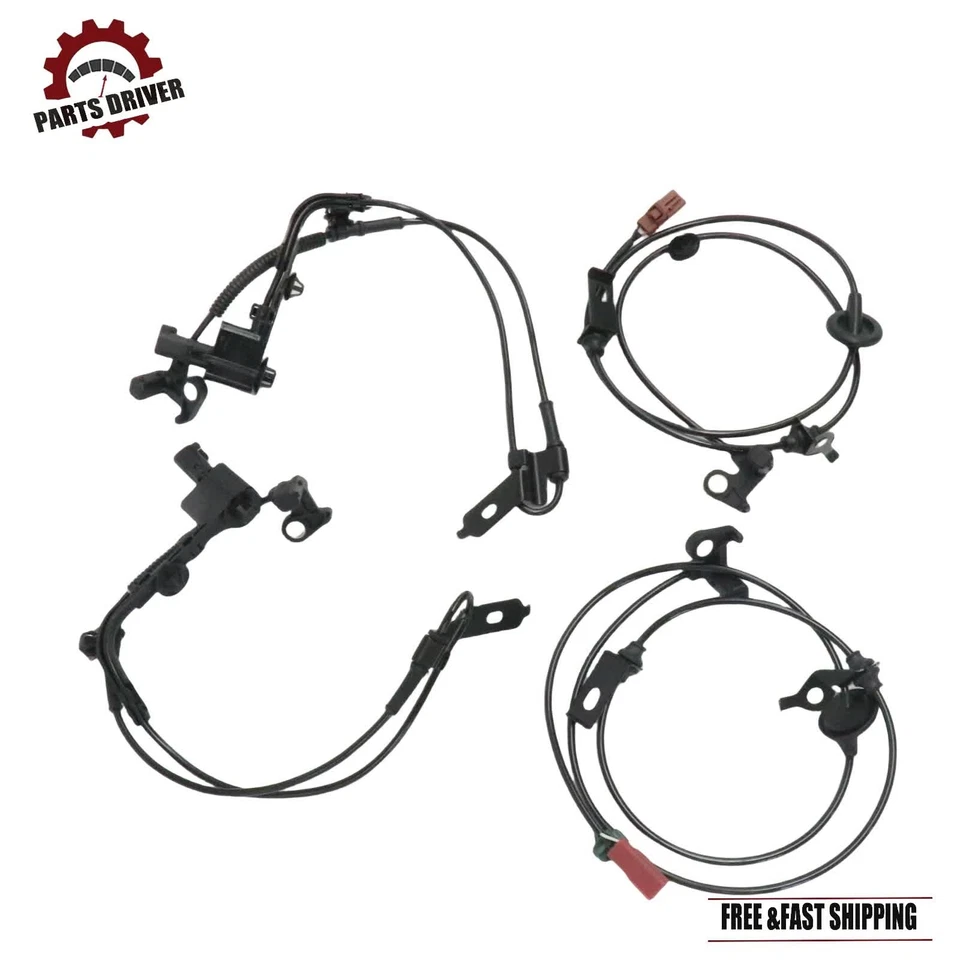 Sensor de velocidad de rueda ABS delantero y trasero para Ford Fusion Lincoln MKZ Mercury Milan 4x Foto 2 de 4