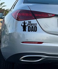 Auto Aufkleber The Perfect Dad Baby Kind Vater Sohn Familie Sticker