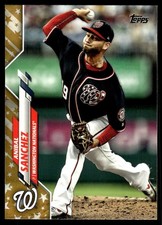 Anibal Sanchez 2020 Topps Nationals #WAS-12 Nationals MLB READ FREE SHIPPING