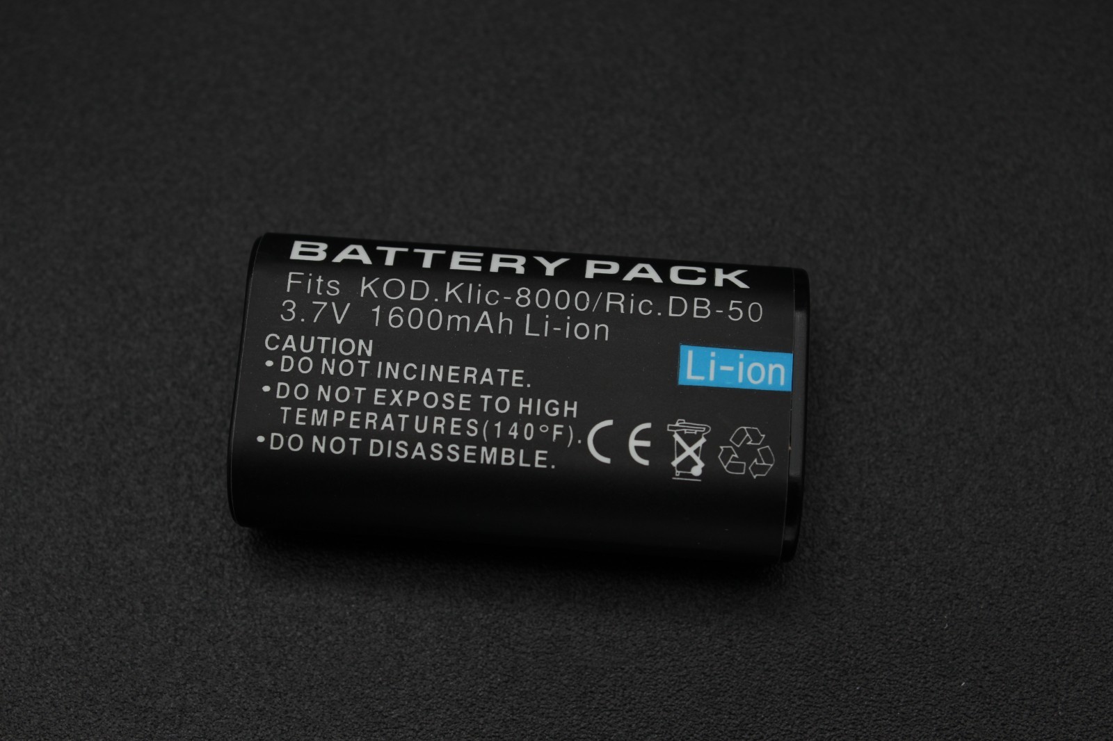 Battery KLIC-8000 for Kodak Easyshare Z712 IS, Z812 IS, Z8612 IS Camera