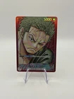 Roronoa Zoro OP01-001 Leader Parallel ROMANCE DAWN ONE PIECE Card Game Japanese