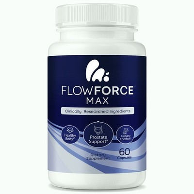 FlowForce Max All-Natural Dietary Supplement to Improve Strength and Energy 60ct