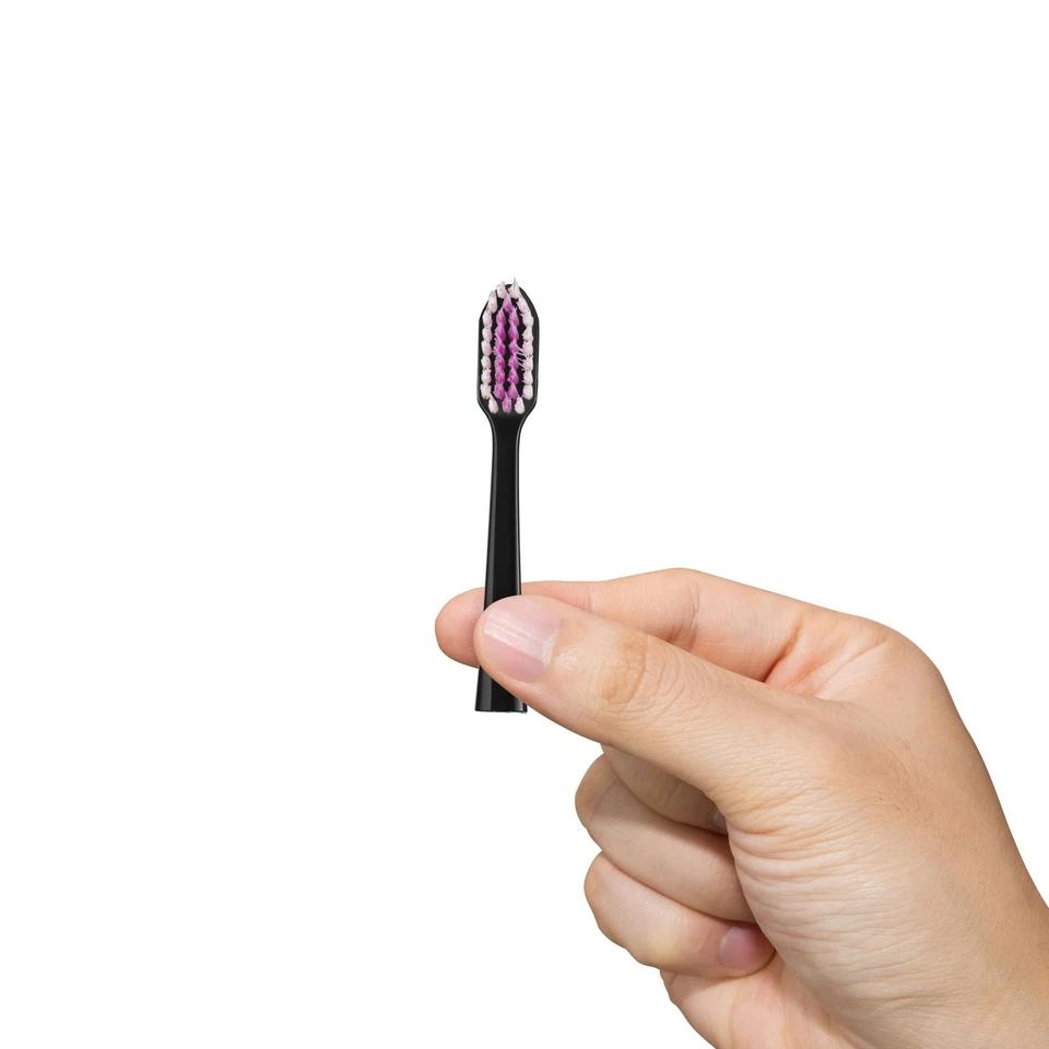 Recambios para cepillo de dientes con alimentación sónica, cerdas cónicas limpiar debajo de la línea de las encías, B... Foto 3 de 4