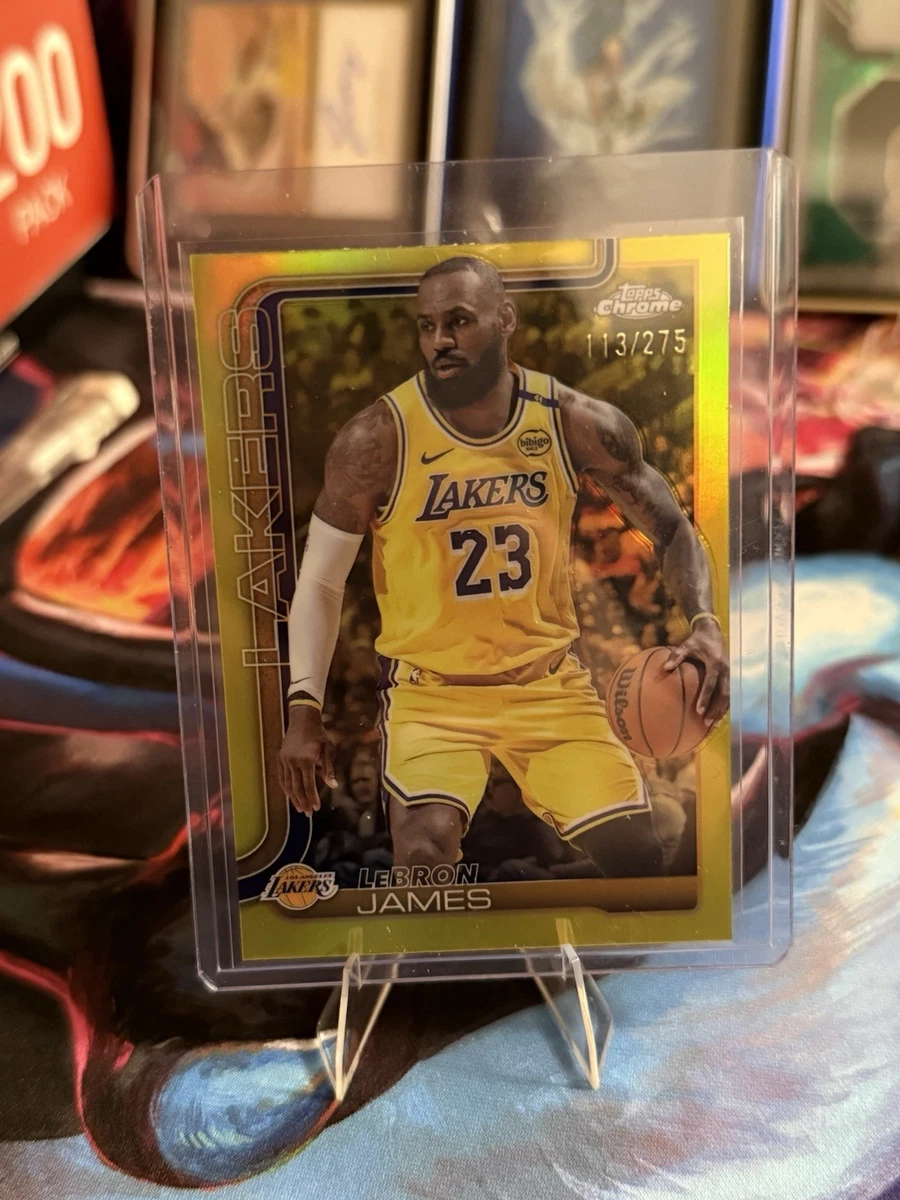 Topps LeBron James Basketball Serial Numbered Sports Trading Cards