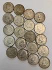 Full Roll of  Circulated  1967 & 1968D U.S. Kennedy Half Dollar 40% Silver Coins